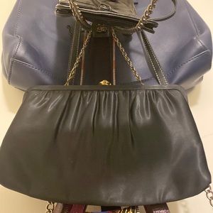 Vintage black handbag